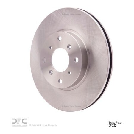 Dynamic Friction Co Disc Brake Rotor - 600-59022 600-59022